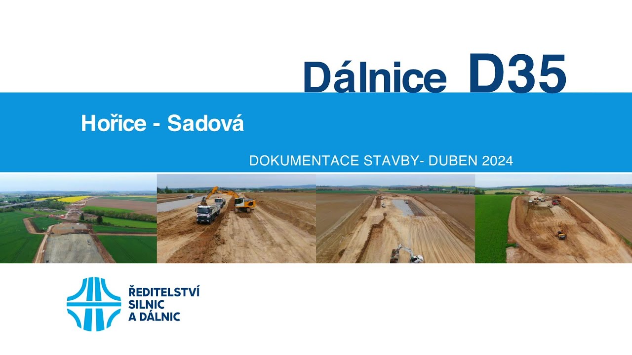 D35 Hořice–Sadová (dokumentace stavby 04/2024)