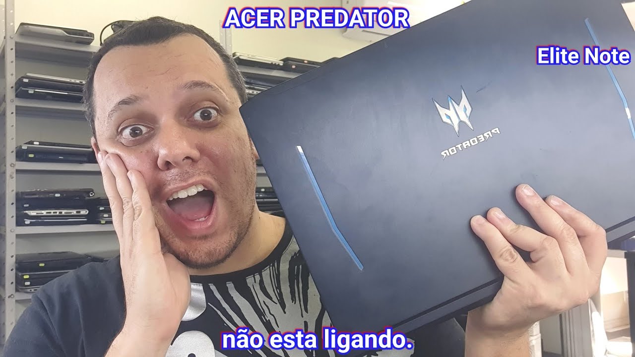 ACER PREDATOR PH315-52 NÃO LIGA, SERÁ QUE O NOTEBOOK VOLTA SER PREDADOR OU VIROU CAÇA ASSISTAM.