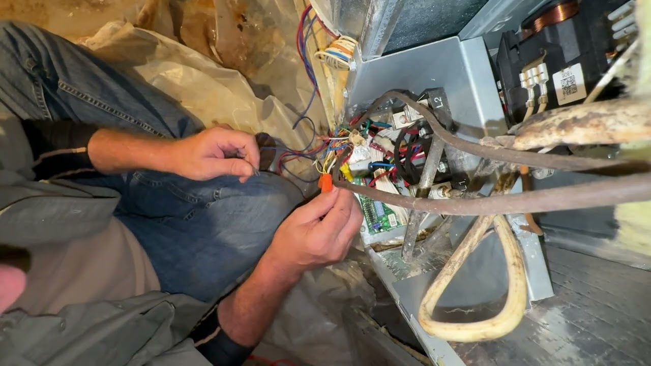 Trane Variable Speed Blow Motor Fail and Repair