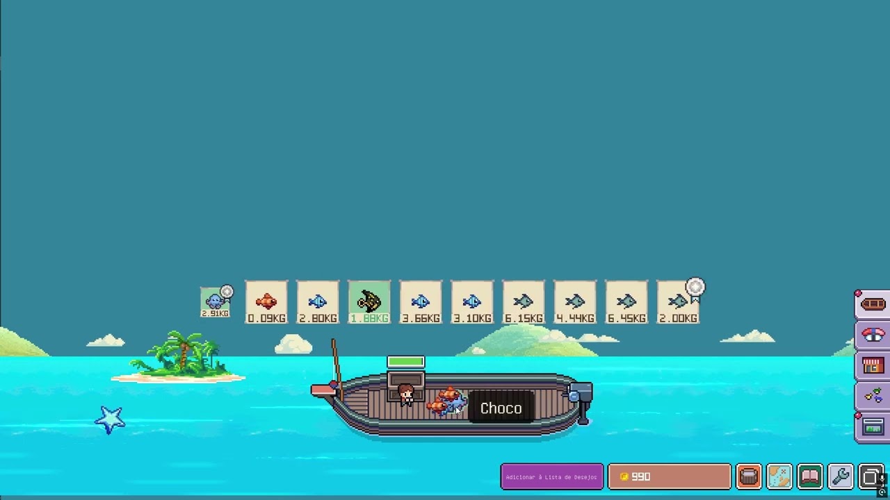 Curtindo pescaria relaxante e cozinhando..  E muito mais na demo do jogo Fish to dish: Idle Sushi