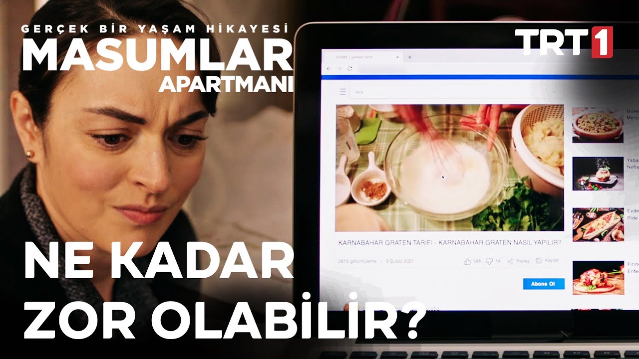 İnternetten Yemek Tarifleri... | Masumlar Apartmanı 56. Bölüm
