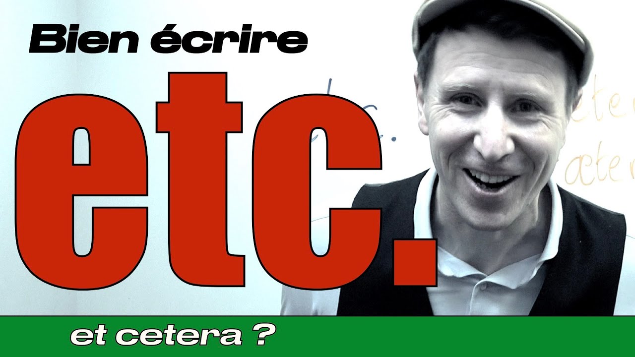 Comment écrire etc. Et CÆTERA ? EX CETERA ??