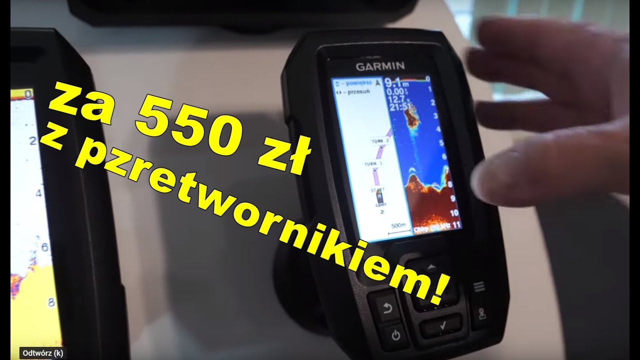 Przegląd echosond Garmin  - RYBY MAJĄ PRZERĄBANE - Striker, Echomap, Livescope, ActiveCaptain