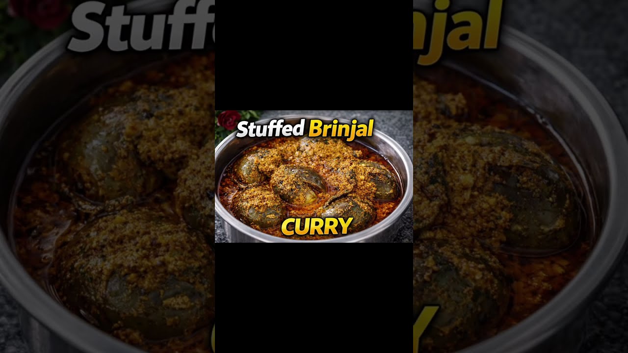 Gutti Vankaya Recipe | Andhra Style Gutti Vankaya Recipe | Stuffed Brinjal curry 