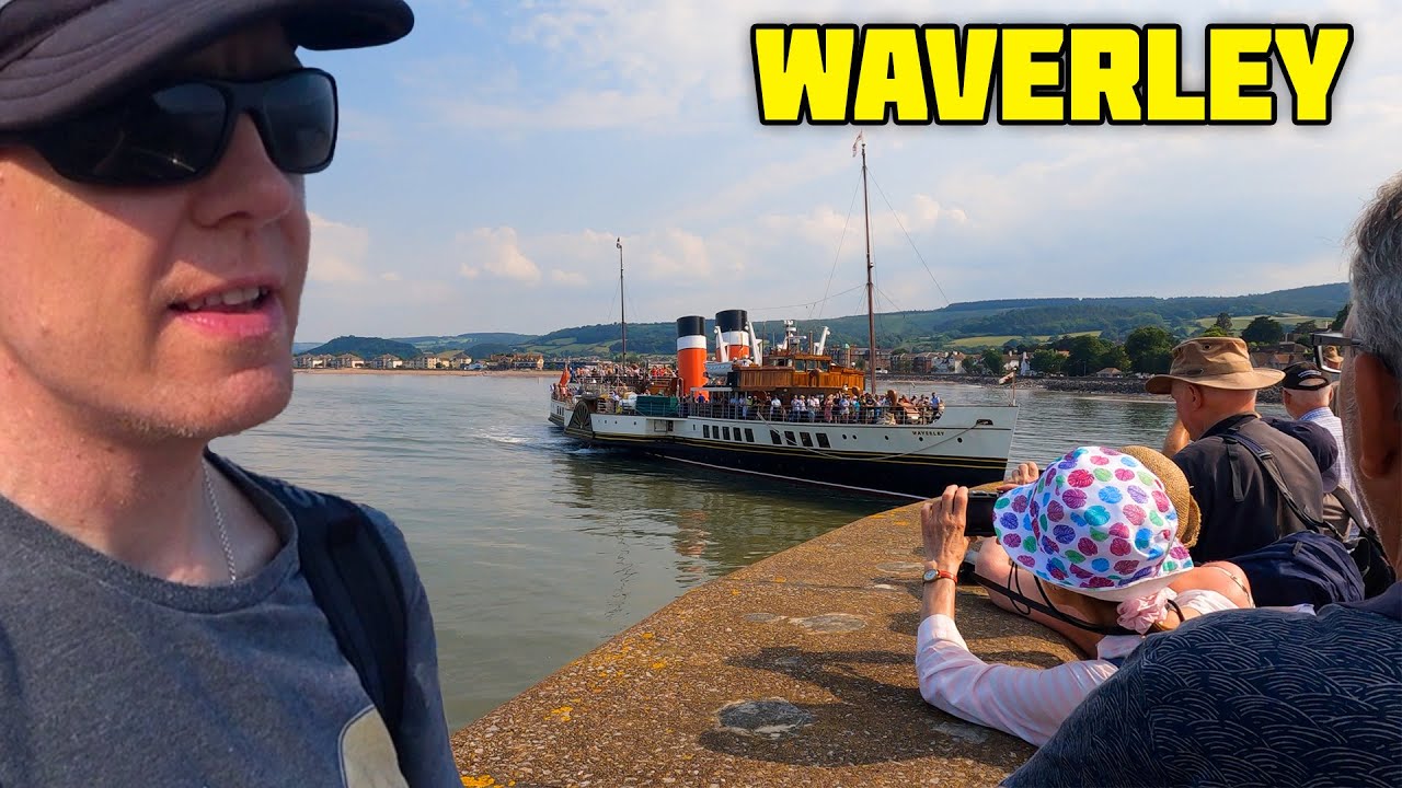 Minehead Somerset - Walking the seafront, harbour, high street
