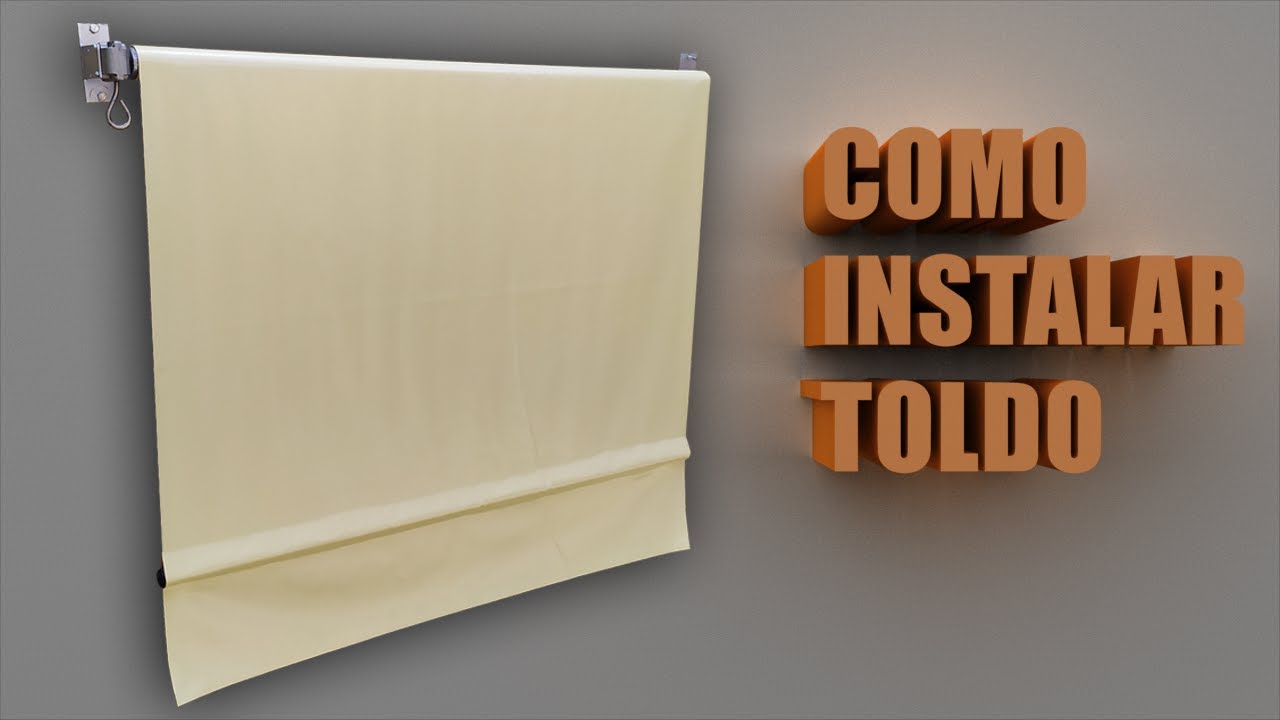 Como instalar Toldo Cortina Retrátil