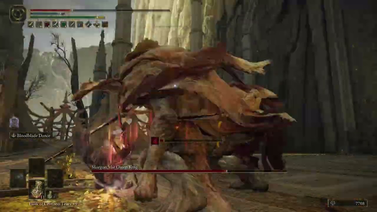 Morgott, the Omen King – Full Boss Fight (No Commentary) | Elden Ring