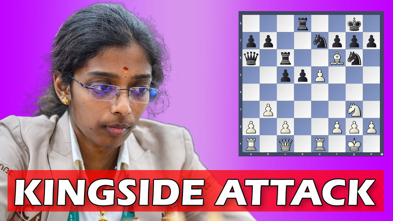 You MUST know this classic kingside attack | Rameshbabu Vaishali vs Qi Guo | FIDE Grand Swiss 2025
