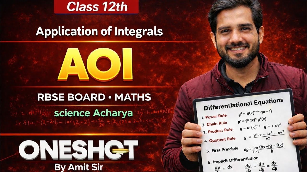 Application of Integrals Class 12 One Shot Hindi Medium | पूरा चैप्टर एक ही वीडियो में 🔥
