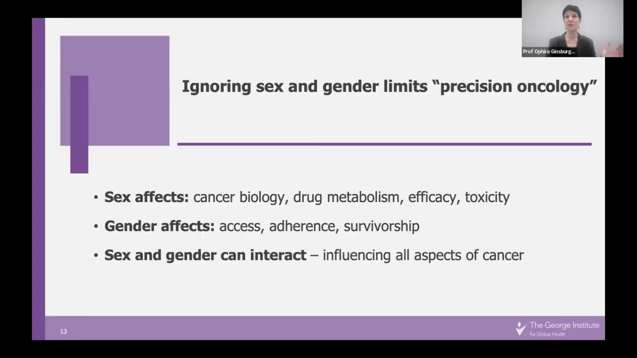 Understanding Why Sex and Gender Matter in Cancer Research