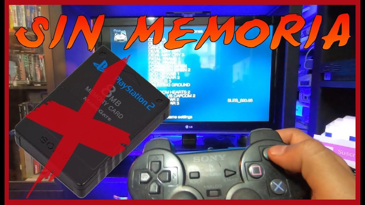 🎮JUGAR PS2 sin Memory Card cargando desde DISCO DURO