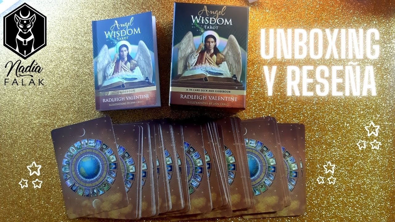 ANGEL WISDOM TAROT ✨ Tarot Sabiduría de los Ángeles 🔮 Reseña en Español ⭐ Nadia Falak