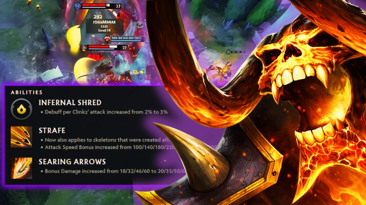 You&rsquo;re NOT Ready for Late Game Clinkz in 7.40b Dota 2