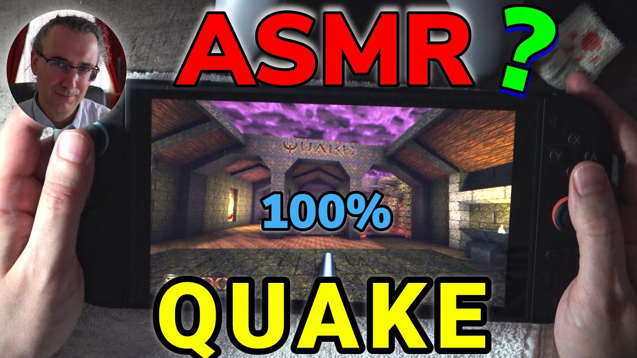 Quake ASMR : Nintendo Switch 2 Gameplay | E1M1 (All Secrets) : The Slipgate Complex