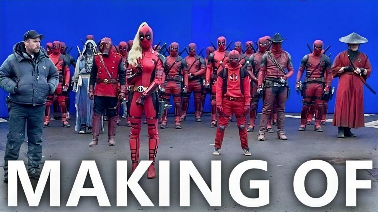 Deadpool & Wolverine Behind the Scenes - Deadpool Corps One-Shot Fight Scene
