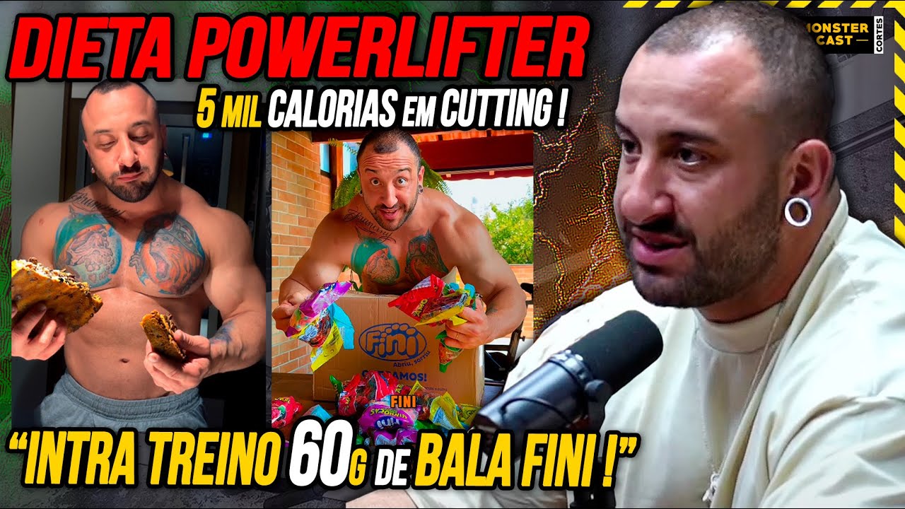 DIETA DO POWERLIFTER: QUANDO CALORIAS ALTAS SE TRANSFORMAM EM FORÇA SOBRE HUMANA ! | DIONE & LUCAS