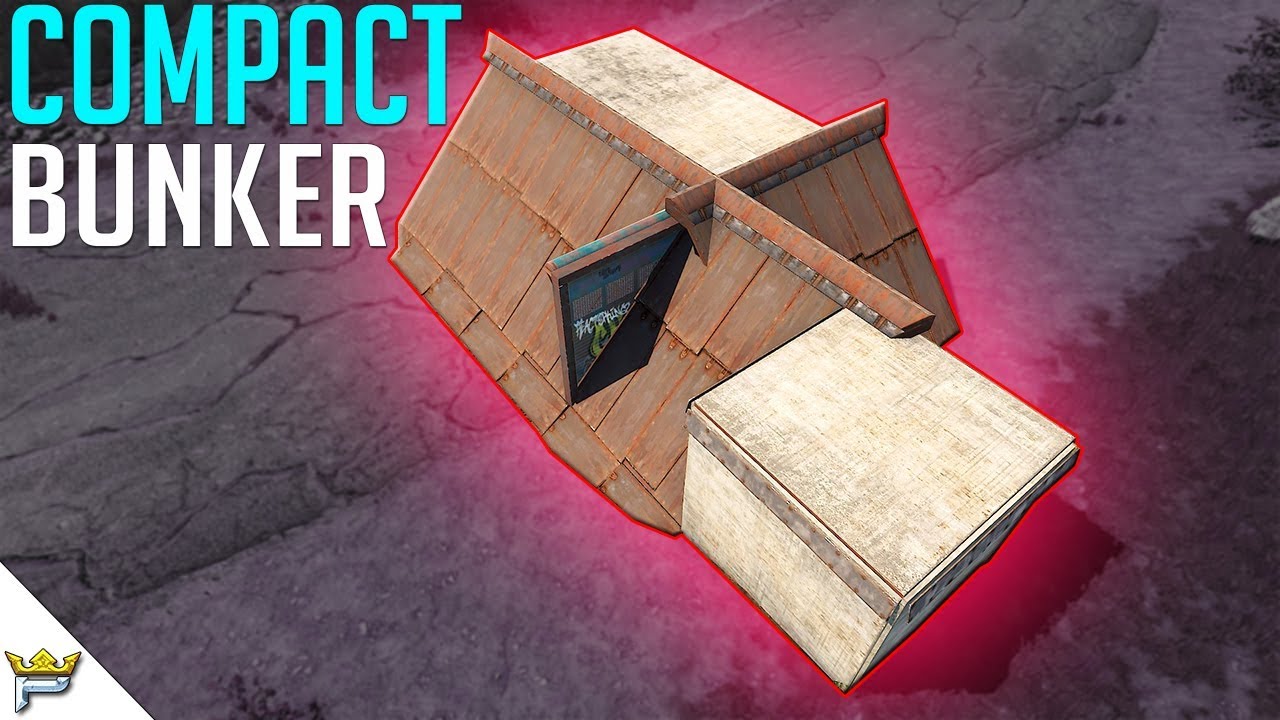 RUST | COMPACT BUNKER BASE IMPROVED & EXPANDABLE TO GROUP BASE