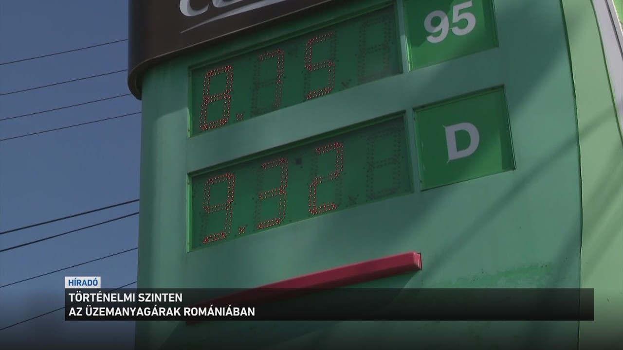 Történelmi szintre emelkedtek az üzemanyagárak Romániában