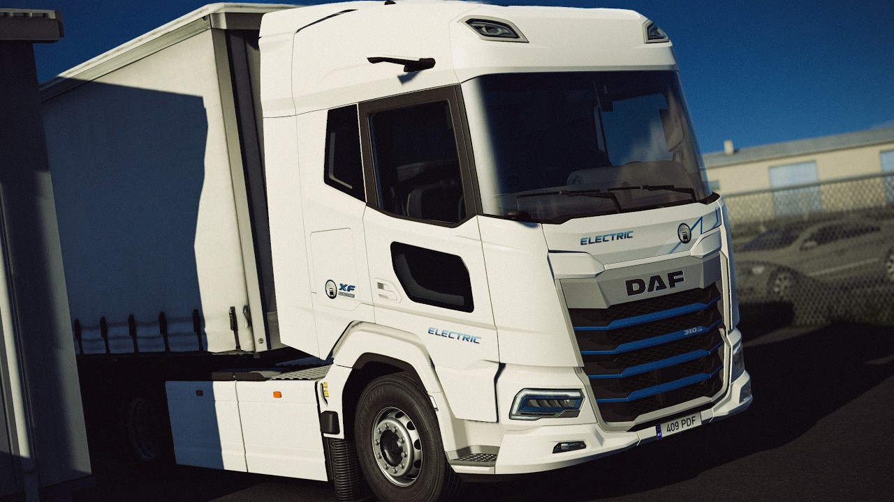 ETS2 | DAF XF Electric | Tallinn - Kotka