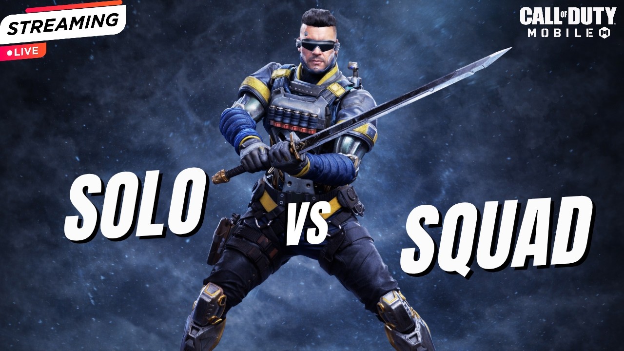 😈SOLO vs SQUAD in LEGENDARY LOBBY | INTENSE LIVE🔥| CODM BR #codm #codmobile #viral
