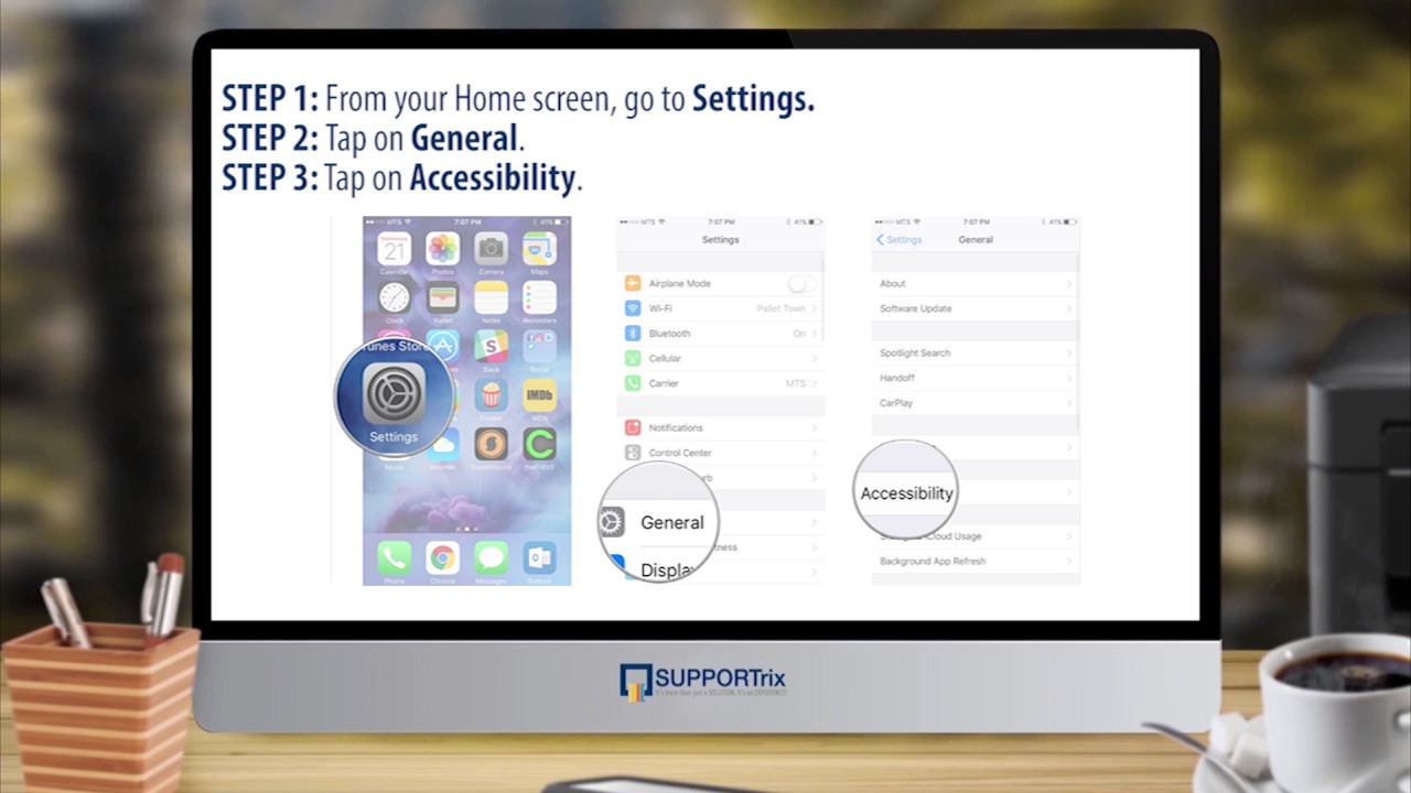 SUPPORTrix - How to Pair a Compatible Hearing Aid to Your iOS Device
