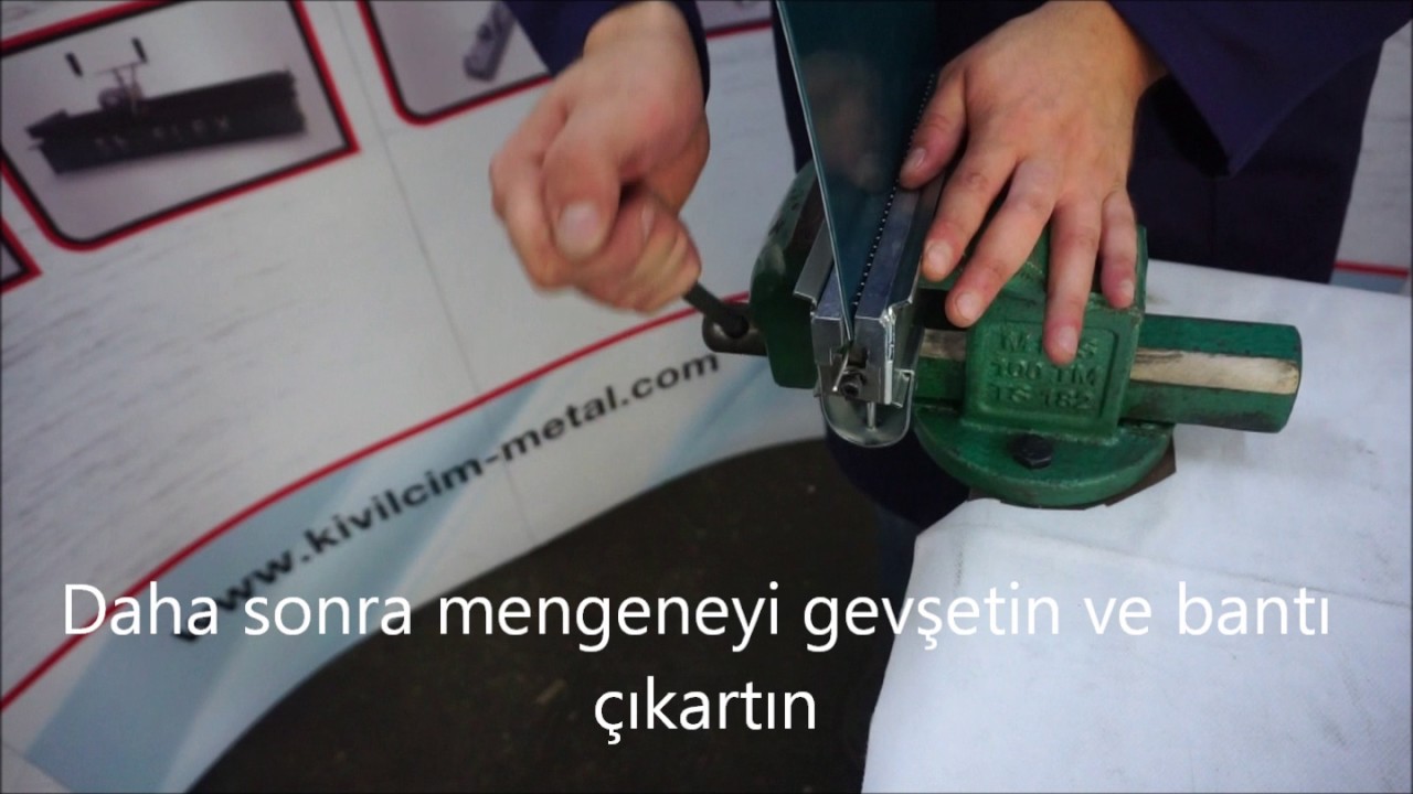 Kıvılcım Tel Raptiye Montaj Videosu - Mengeneli Aparat ile