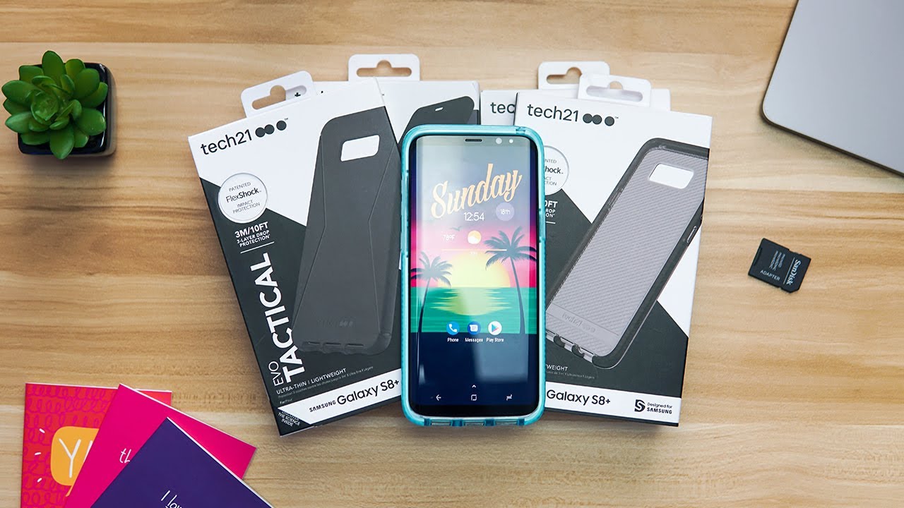 Samsung Galaxy S8 Plus Tech21 Cases Review