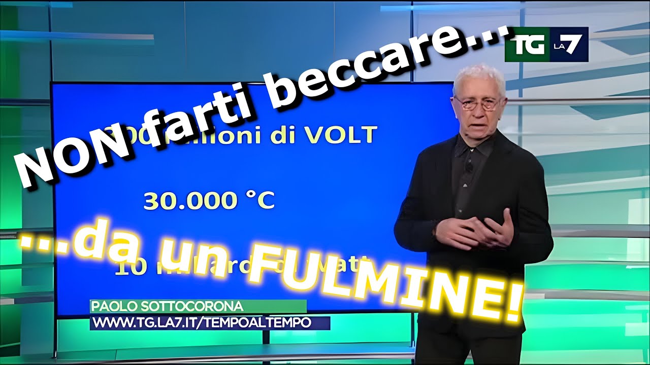 Come RIPARARSI dai FULMINI - Non farti beccare!