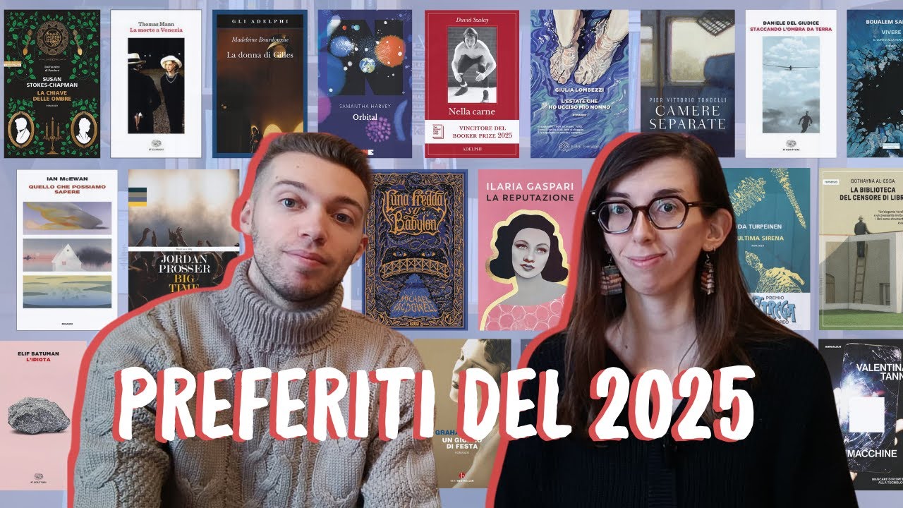 12+12 LIBRI PREFERITI DEL 2025