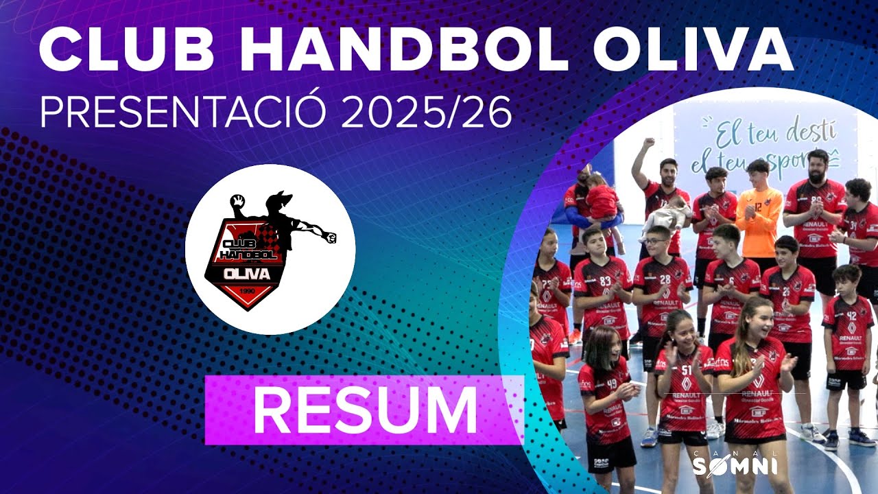 Club Handbol Oliva | Presentació 25/26 | Resum #balonmano