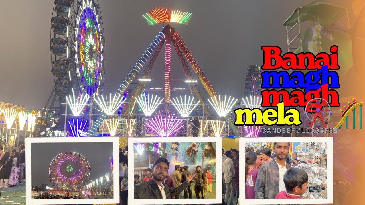 Bansi magh mela 🎡 #vlog 