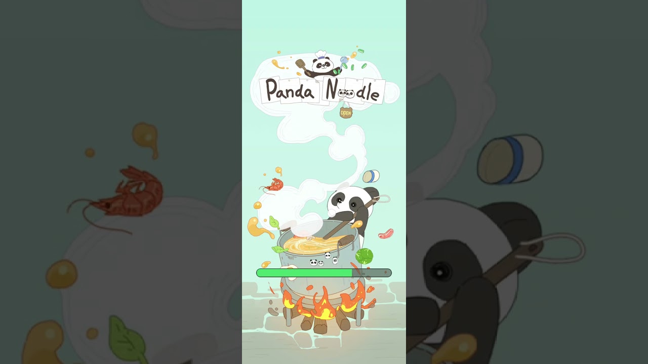 Panda Noodle - Idle Game Gameplay Part 1
