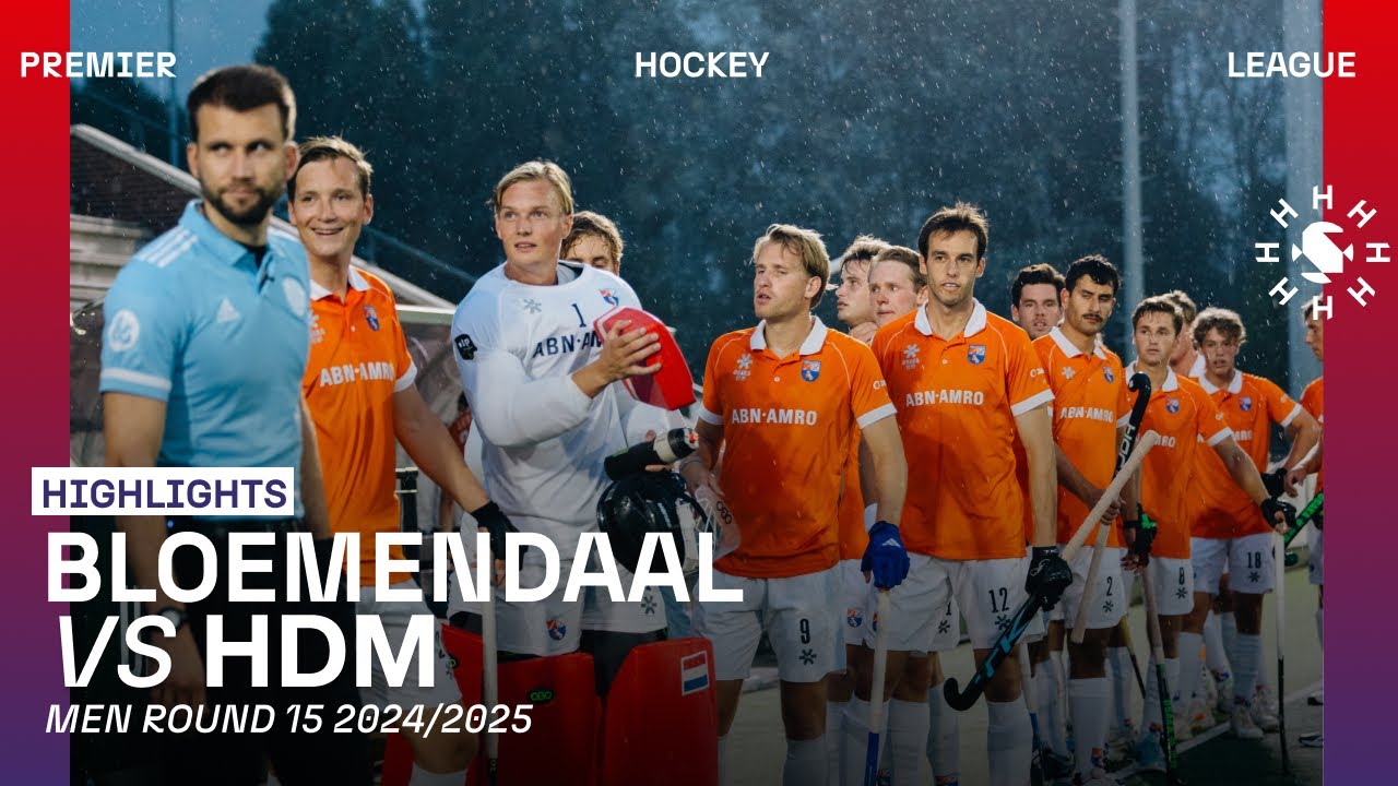 Bloemendaal herpakt zichzelf tegen HDM 😌 BLO - HDM 🏑 Tulp Hoofdklasse Heren ‘24/’25 | Samenvatting