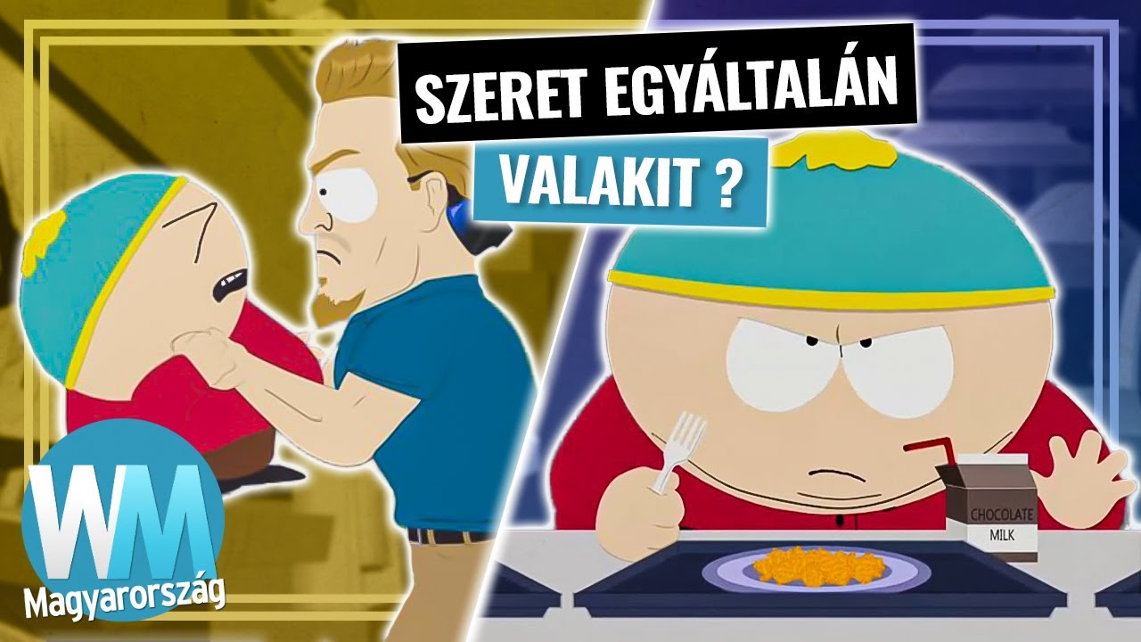 Top 10 személy, akiket Eric Cartman utál a South Park-ban