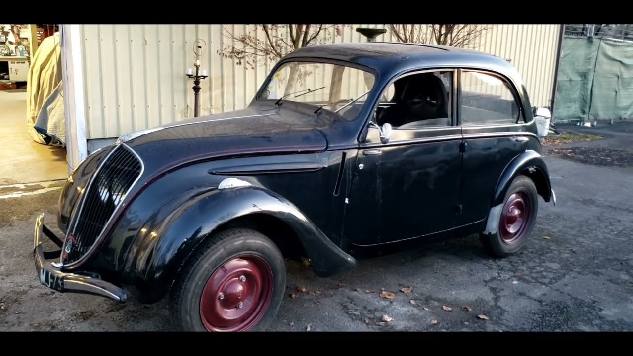 Come ride along in a cranky old 1948 Peugeot 202