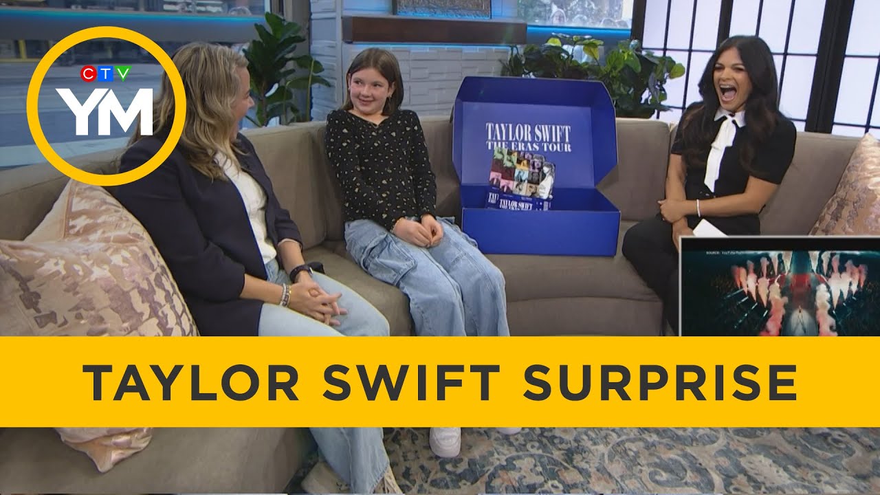 We Surprise Taylor Swift Superfan with concert tickets | Your Morning