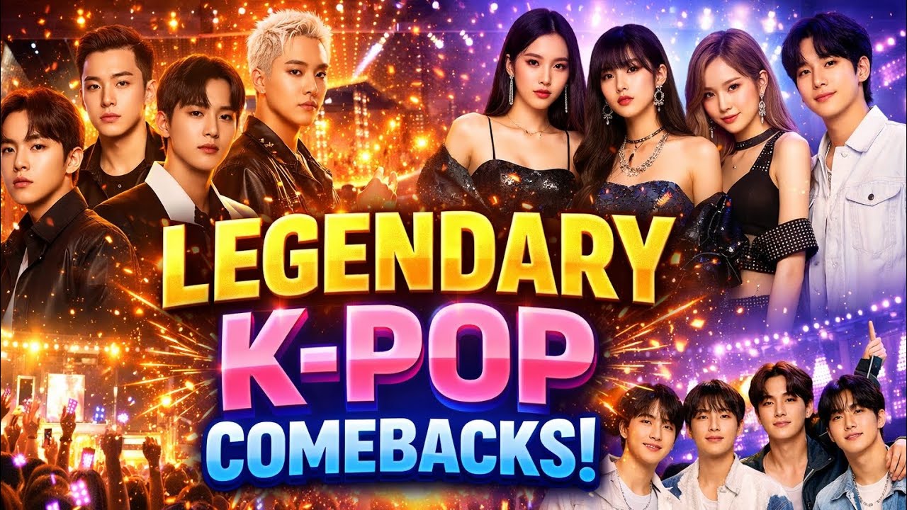 🎤 K-pop Legends Return: Iconic Groups Stage Major Comebacks in 2026! #japan #korean #kpop #exo 
