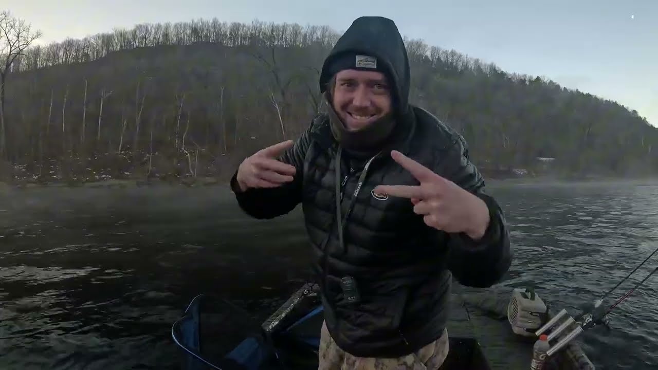 White River Big Brown trout with my brothers at Bullshoals Dam