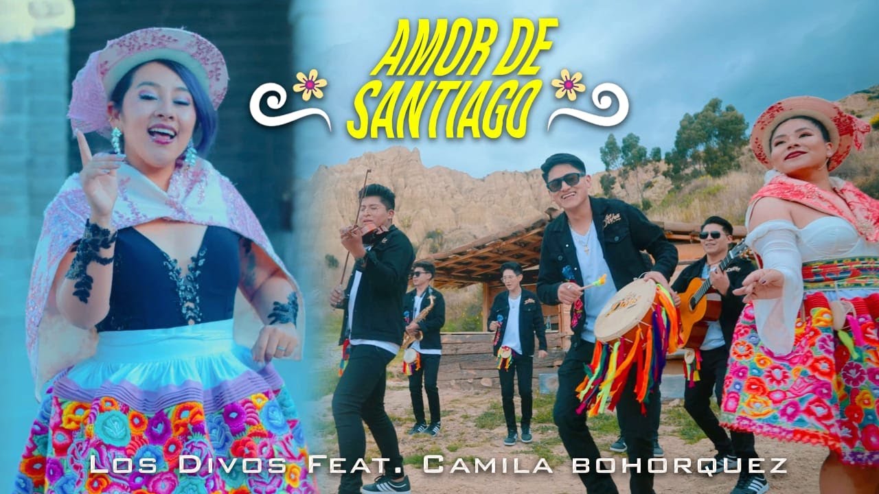 Amor De Santiago - LOS DIVOS ft. Camila Bohorquez (Santiago - Primicia 2025) | VIDEO OFICIAL