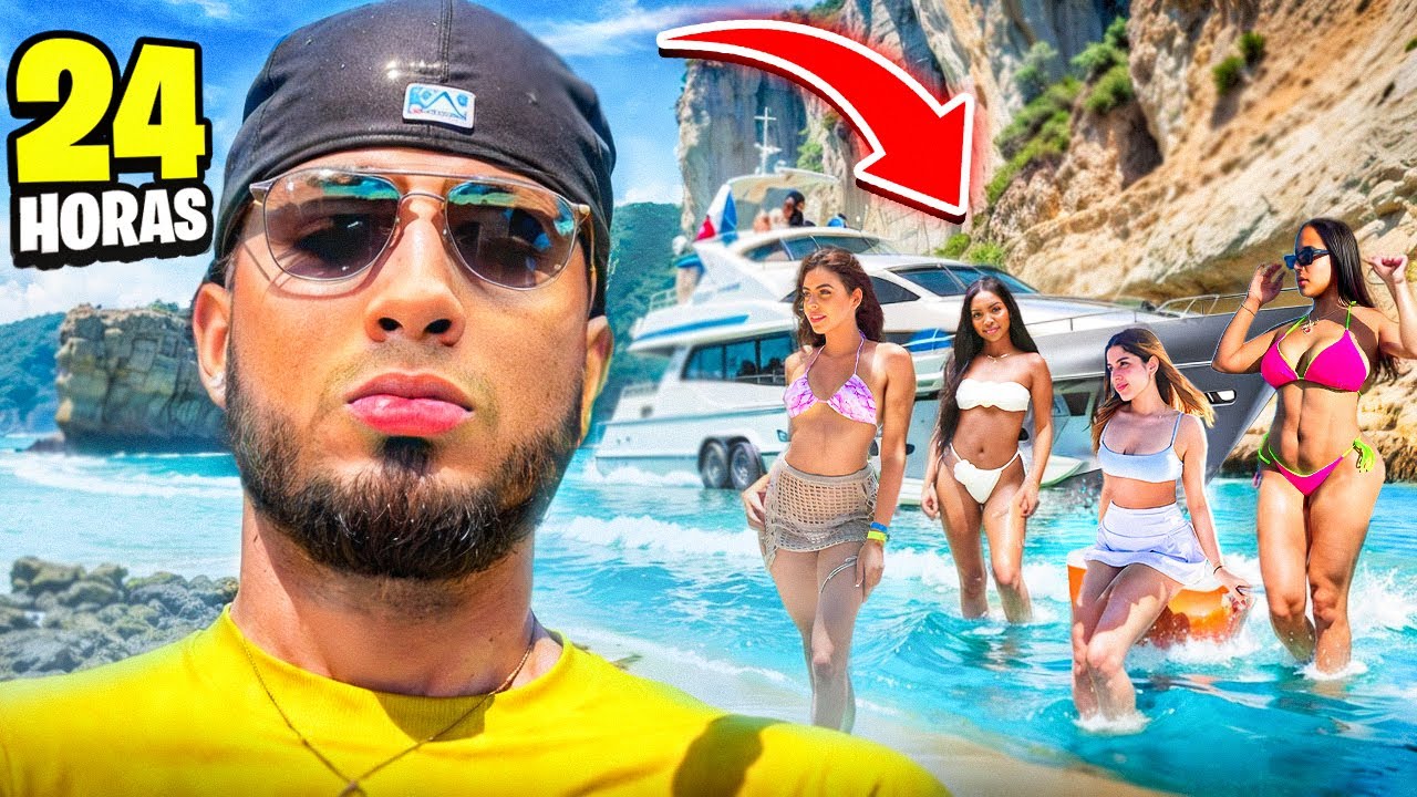 24 HORAS CONMIGO!!! El Chiry, Carlos Duran, Jeremy, Delane, Camila Mejía 😍 YATE, GYM, TRABAJO, VLOG