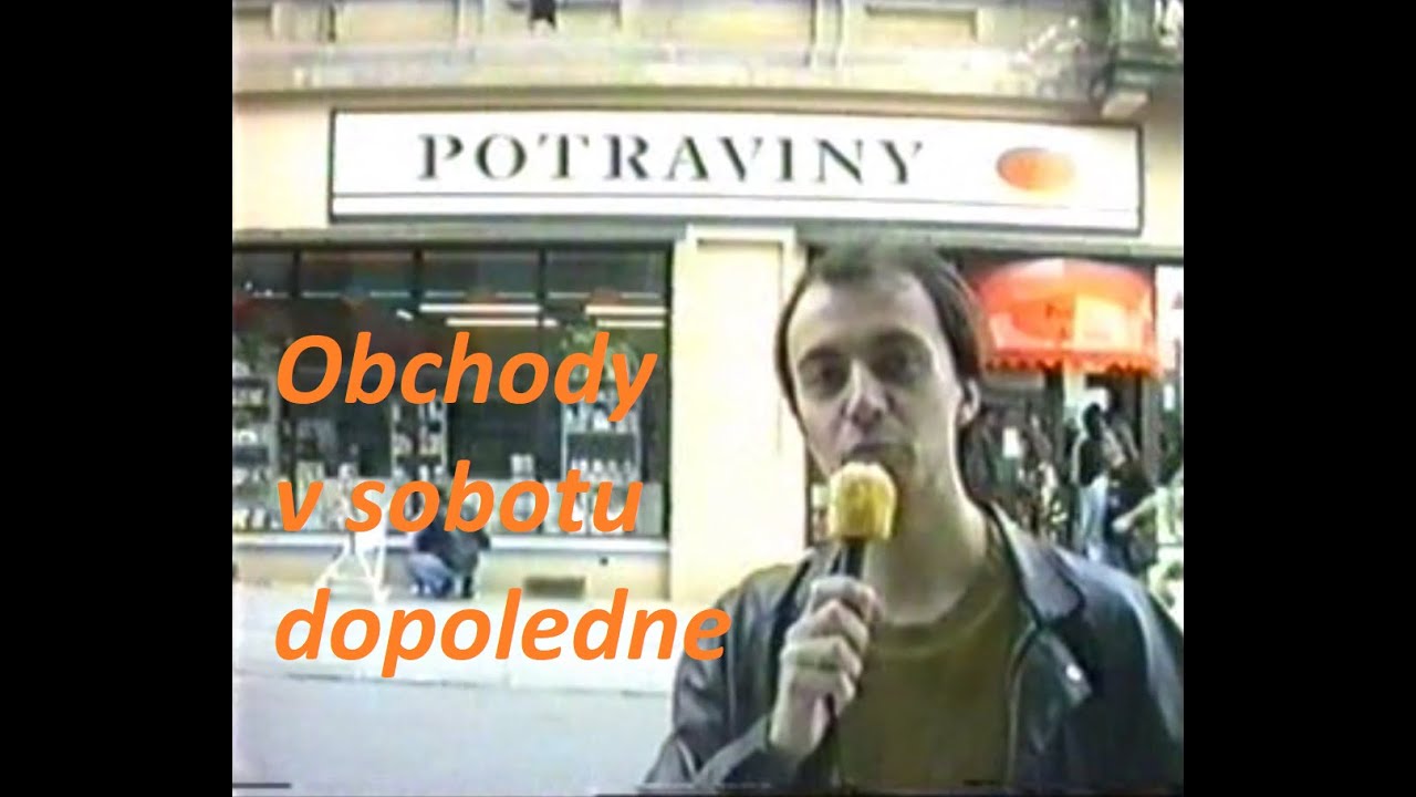 Obchody v sobotu dopoledne - Kroměříž (1994)