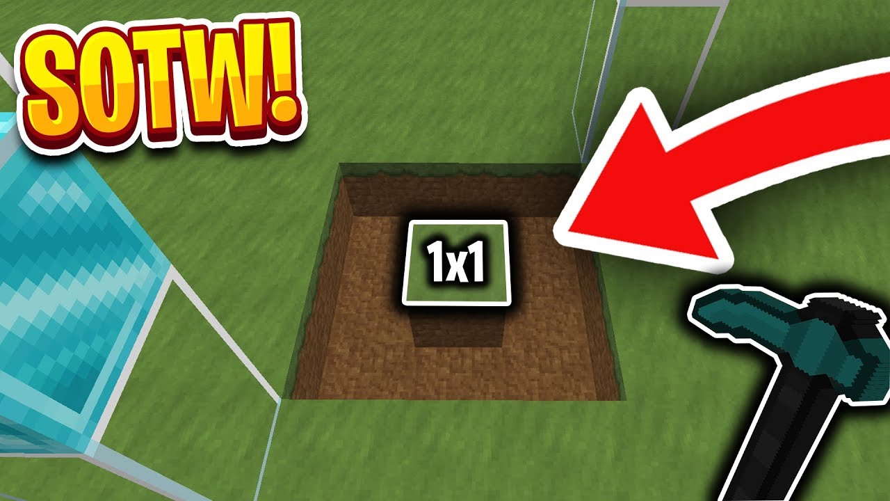 LIVING IN A 1X1 SOTW! (SMALLEST CLAIM) *FaithfulMC* | Minecraft HCF