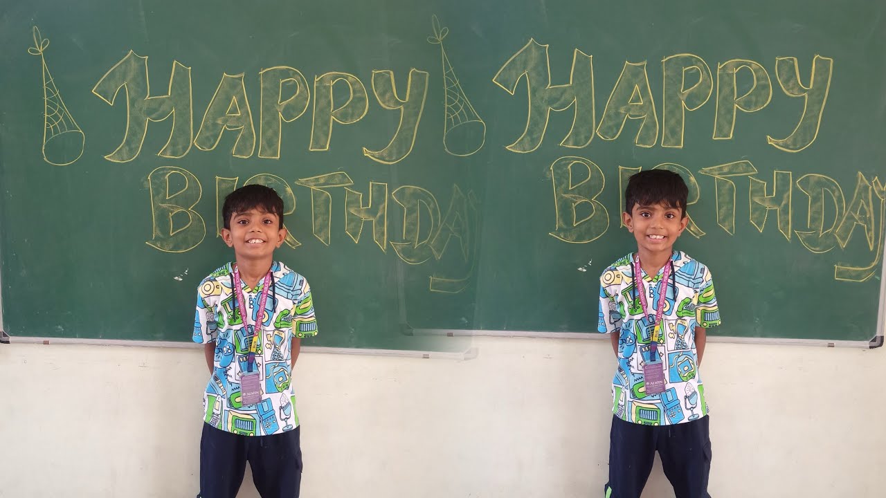 Lionel bday at school