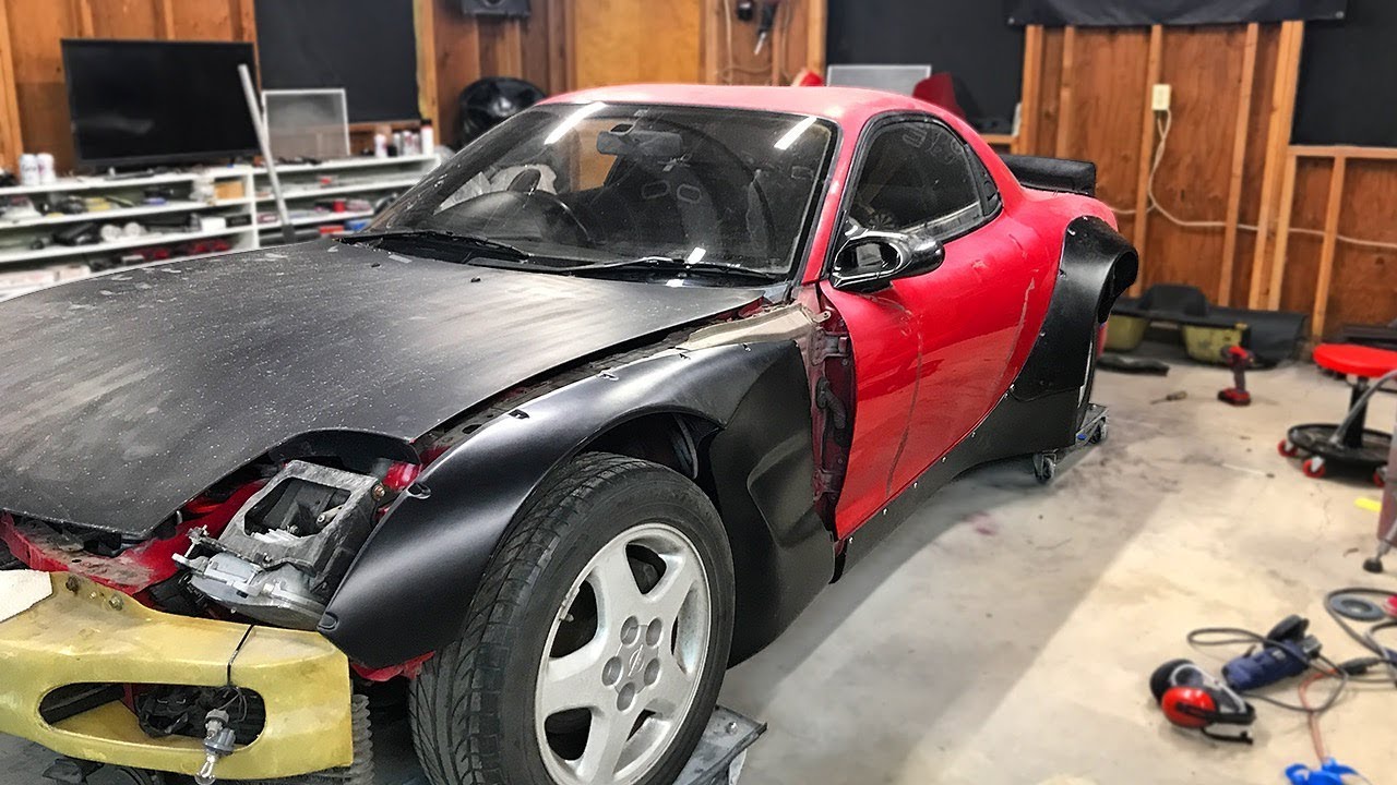 Widebodying My FD RX7 😁- Operation Mommamiya Bunny