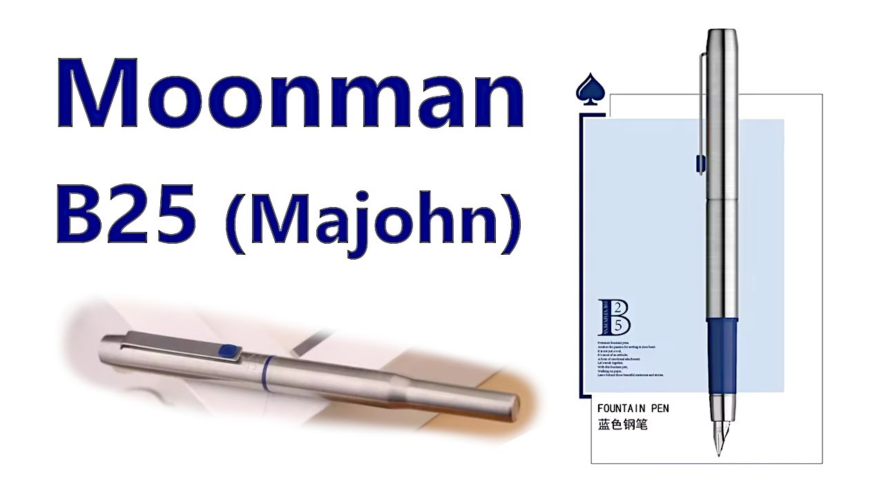 Moonman Majohn B25 penna stilografica copia della Parker 25
