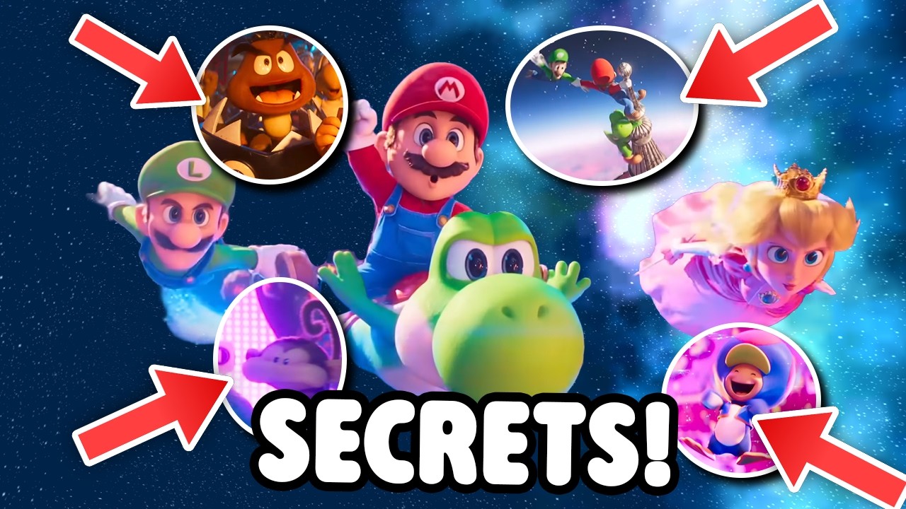 Mario Galaxy Movie FINAL Trailer - Secrets and Details You Missed!