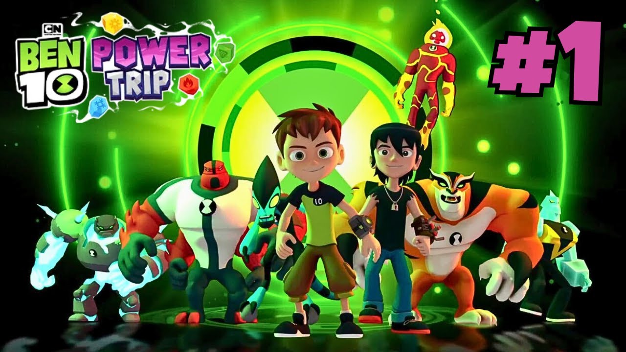 Ben 10 Power Trip | Полное прохождение игры, часть 1 (длинная версия)