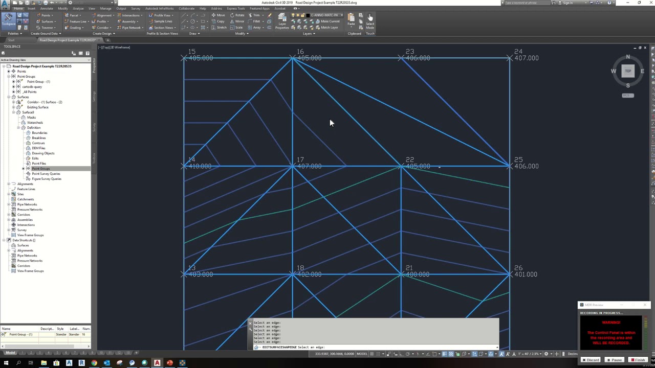 Topographic Mapping - Civil3D