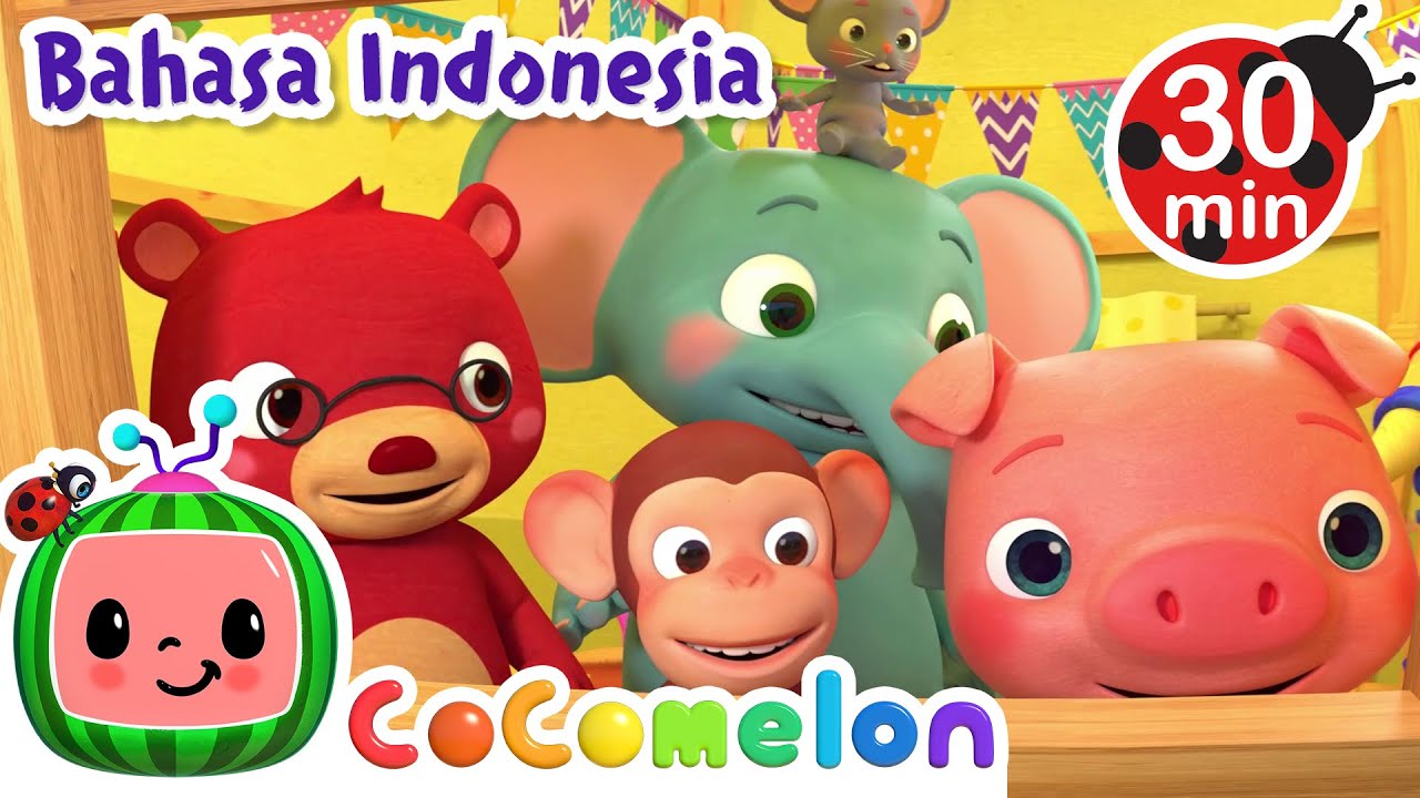Domba Kecil Mary | CoComelon | Kartun dan Lagu Anak | Moonbug Kids Indonesia | Nursery Rhymes