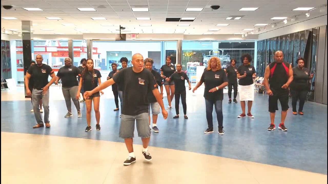 I Feel It Coming Line Dance performed by 2EZ Crew